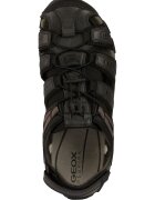 Geox Сандали Fisherman от еко кожа Черен