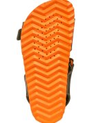 Geox Сандали от еко кожа с велкро Маслинено зелено