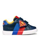 Geox Спортни обувки с велкро и Superman - Червен/Кралско Синьо/Тъмносин
