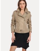 Gerali Tailoring Дамско яке от естествена кожа модел Neo Biker
