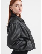 Gina Tricot Късо яке от еко кожа