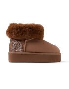 Gioseppo Текстилни боти Portage с брокат