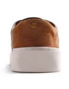 Gioseppo Велурени мокасини с връзки Wallabee Каки