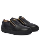 Giuseppe Zanotti Маратонки естествена кожа - черни