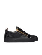 Giuseppe Zanotti Мъжки кецове естествена кожа - черни - RU50000/003