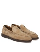 Giuseppe Zanotti Мъжки мокасини - естествена кожа - бежови