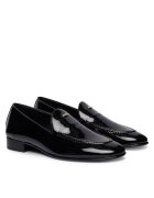 Giuseppe Zanotti Мъжки мокасини - естествена кожа - черни