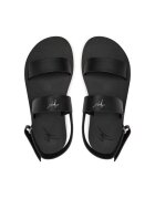 Giuseppe Zanotti Мъжки сандали 303642365 Естествена кожа Черни Черен
