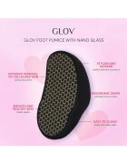 GLOV Пила за пети Nano Glass черна