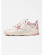 GOLDEN GOOSE Кожени спортни обувки Forty2 - Бял/Розово