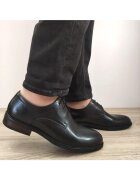 GORETTI Елегантни мъжки обувки 103-59B-19 Черни - Черни