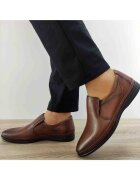 GORETTI Ежедневни мъжки обувки B28-651-2 Brown - Кафяви