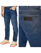 Greensboro Мъжки дънки Wrangler тъмносини - прав крачол - еластични
