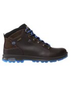Grisport Мъжки трекинг обувки черни - естествена кожа и текстил - подметка Vibram - висок профил