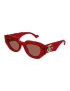 Gucci Овални слънчеви очила
