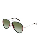 Gucci Слънчеви очила Aviator - Червен/Зелен