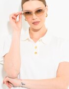 Gucci Слънчеви очила Cat-Eye Древно злато