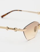 Gucci Слънчеви очила Cat-Eye Древно злато