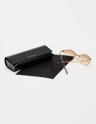 Gucci Слънчеви очила Cat-Eye Древно злато