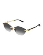 Gucci Слънчеви очила Cat-Eye - Златист/Черен