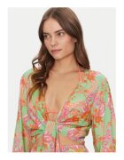 GUESS Bluza crop de plaja cu imprimeu paisley