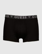 GUESS Боксерки с еластична талия - 5 чифта Черен