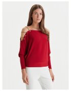 GUESS BY MARCIANO Дамска блуза - червена - полиестер