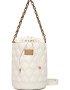 GUESS BY MARCIANO Дамска чанта - Marciano Guess - бежова - естествена кожа - One Size INTL