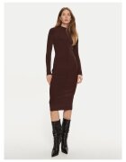 GUESS BY MARCIANO Дамска плетена рокля Marciano Guess - кафява