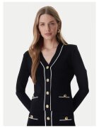 GUESS BY MARCIANO Дамска жилетка - черна - вискоза - закопчаване с копчета
