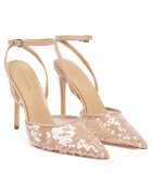 GUESS BY MARCIANO Дамски обувки - стилето - висок ток - бежови