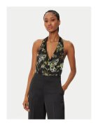 GUESS BY MARCIANO Дамско боди черно с цветен принт