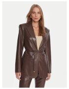 GUESS BY MARCIANO Дамско яке от имитация на кожа Marciano Guess - кафяво