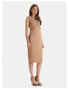 GUESS BY MARCIANO Коктейлна рокля - бежова - полиестер