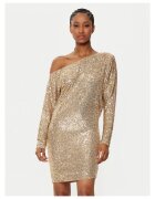 GUESS BY MARCIANO Коктейлна рокля Marciano Guess - златна