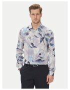 GUESS BY MARCIANO Мъжка риза Marciano Guess - светлосиня - с десен