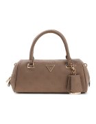 GUESS Чанта Cresidia II от еко кожа с монограм - Сиво-кафяв