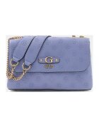 GUESS Чанта Dita от еко кожа с монограм - Небесносин