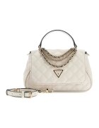 GUESS Чанта Giully с верижки - Слонова кост