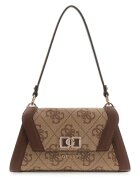 GUESS Чанта Karnilla от еко кожа с капаче Камел