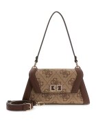 GUESS Чанта Karnilla от еко кожа с капаче Камел