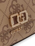 GUESS Чанта Karnilla от еко кожа с капаче Камел
