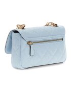 GUESS Чанта Libby с висулки Пастелносин