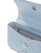 GUESS Чанта Libby с висулки Пастелносин