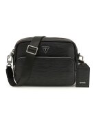 GUESS Чанта Milano с цип - Черен