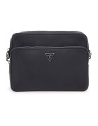 GUESS Чанта през рамо Milano Double от еко кожа - Ултрамарин синьо