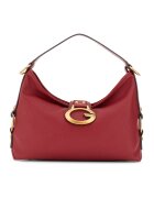 GUESS Чанта за рамо Camden от еко кожа - Бледочервен