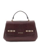 GUESS Чанта за рамо Melinda с капаче - Бордо