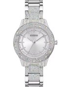 GUESS Часовник от неръждаема стомана с кристали