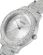 GUESS Часовник от неръждаема стомана с кристали